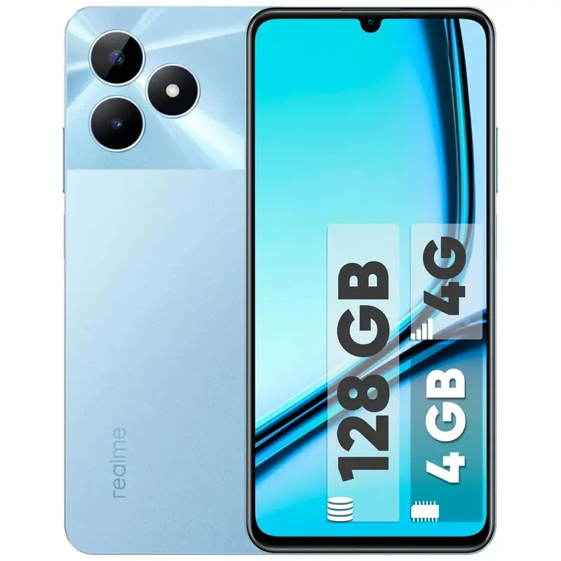 گوشی موبایل ریلمی مدل Note 50 دو سیم کارت ظرفیت 128 گیگابایت و رم 4 گیگابایت Ao5wSd